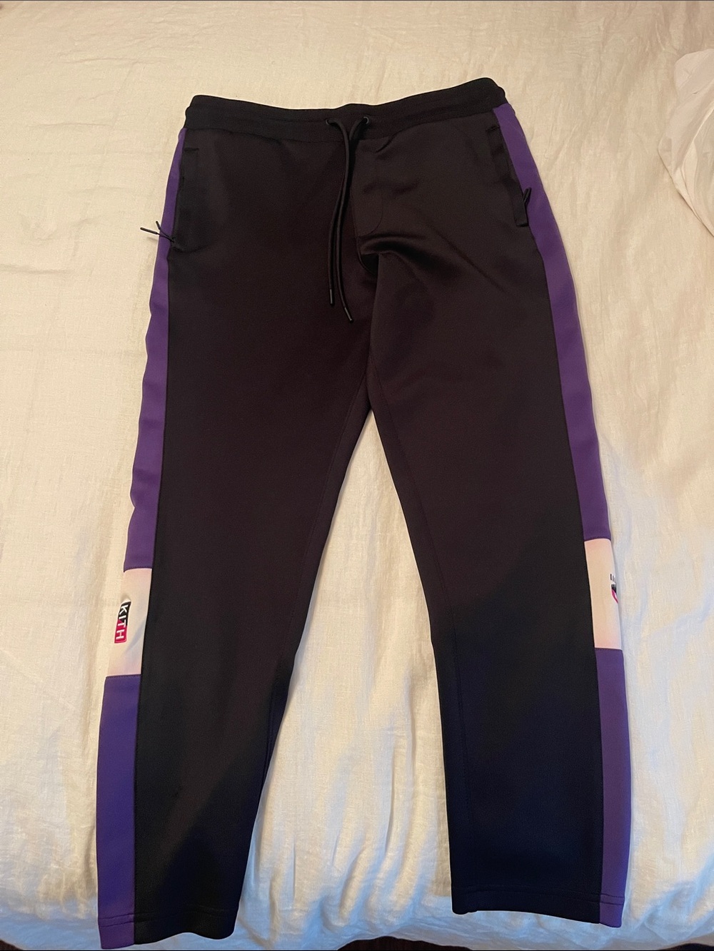 Kith x New Balance track pant size large, preowned